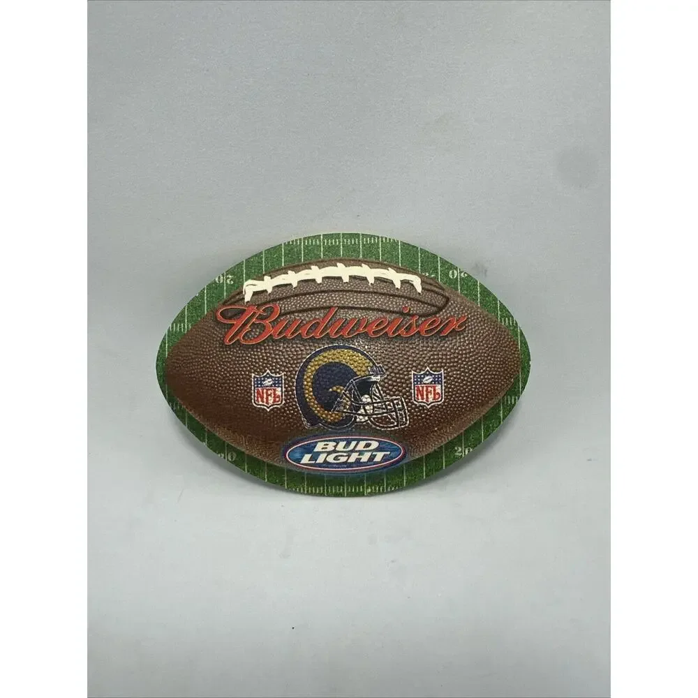 Budweiser St. Louis Rams Football‎ Schedule Coasters 2000 2001 NFL